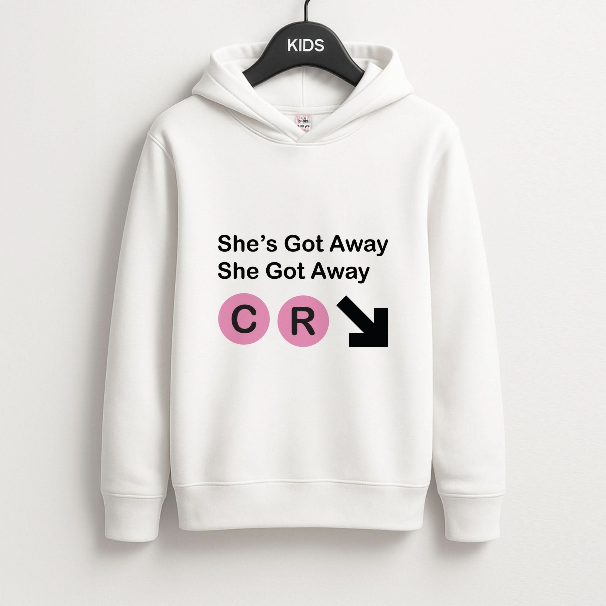 She Got Away Kids Hoodie