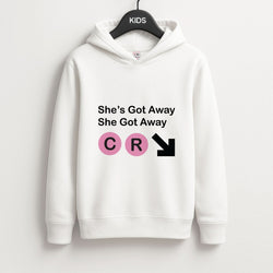 She Got Away Kids Hoodie