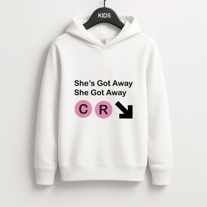 She Got Away Kids Hoodie