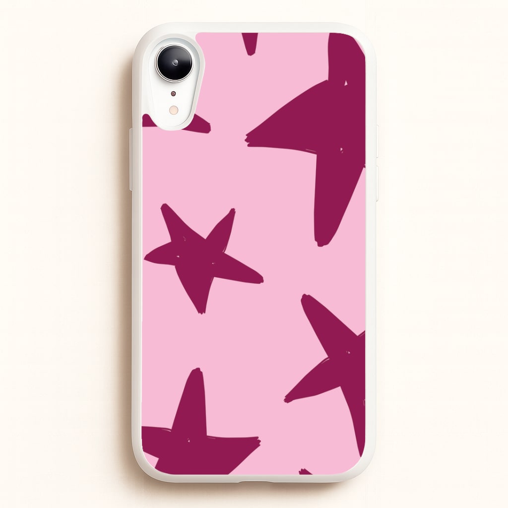 Raspberry Stars iPhone XR Case