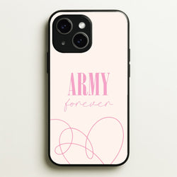 Army Forever Pink iPhone 15 Case