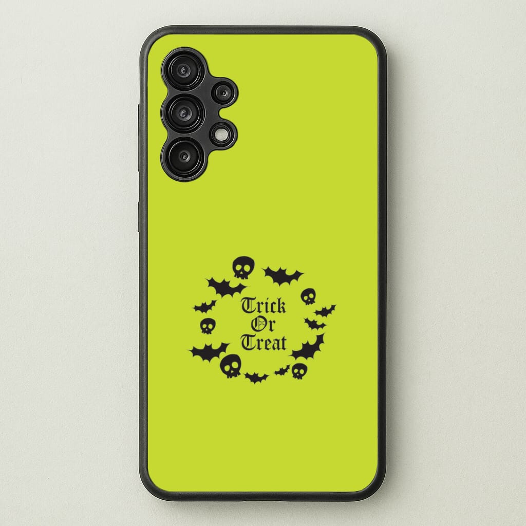 Trick Or Treat Wreath Galaxy A13 Case