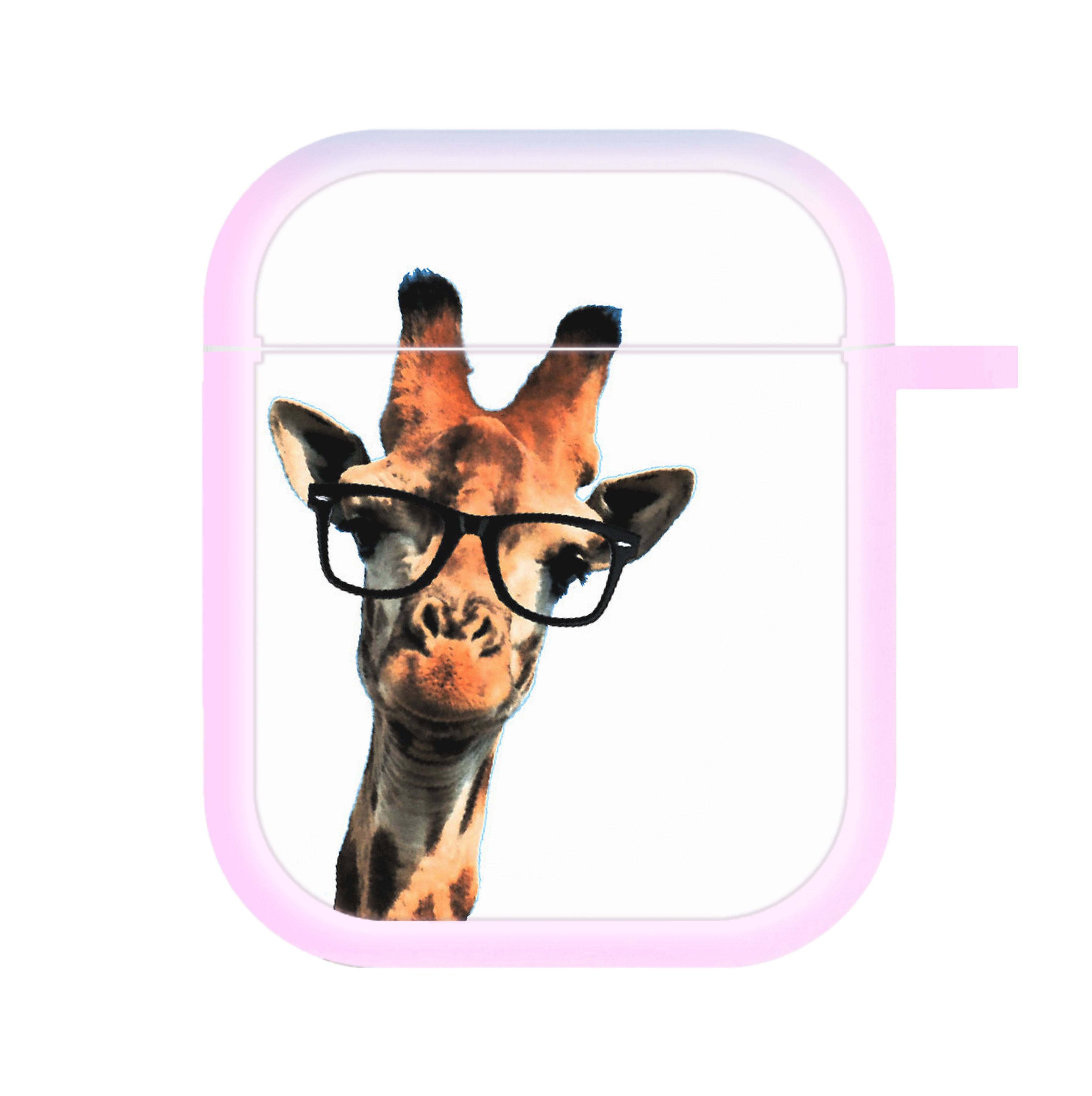 Hipster Giraffe Tumblr AirPods Case