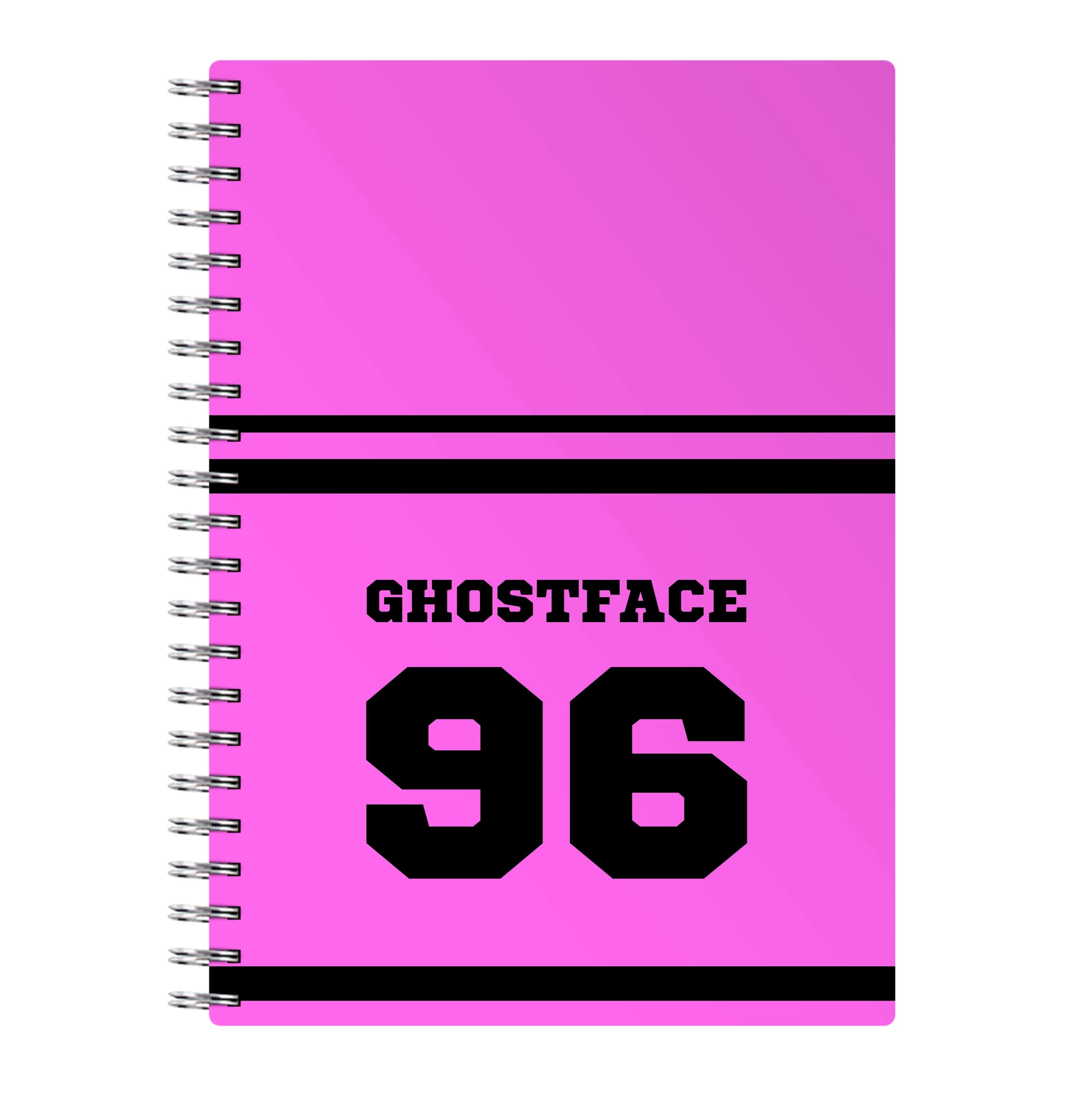 Ghostface 96 Pink Notebook