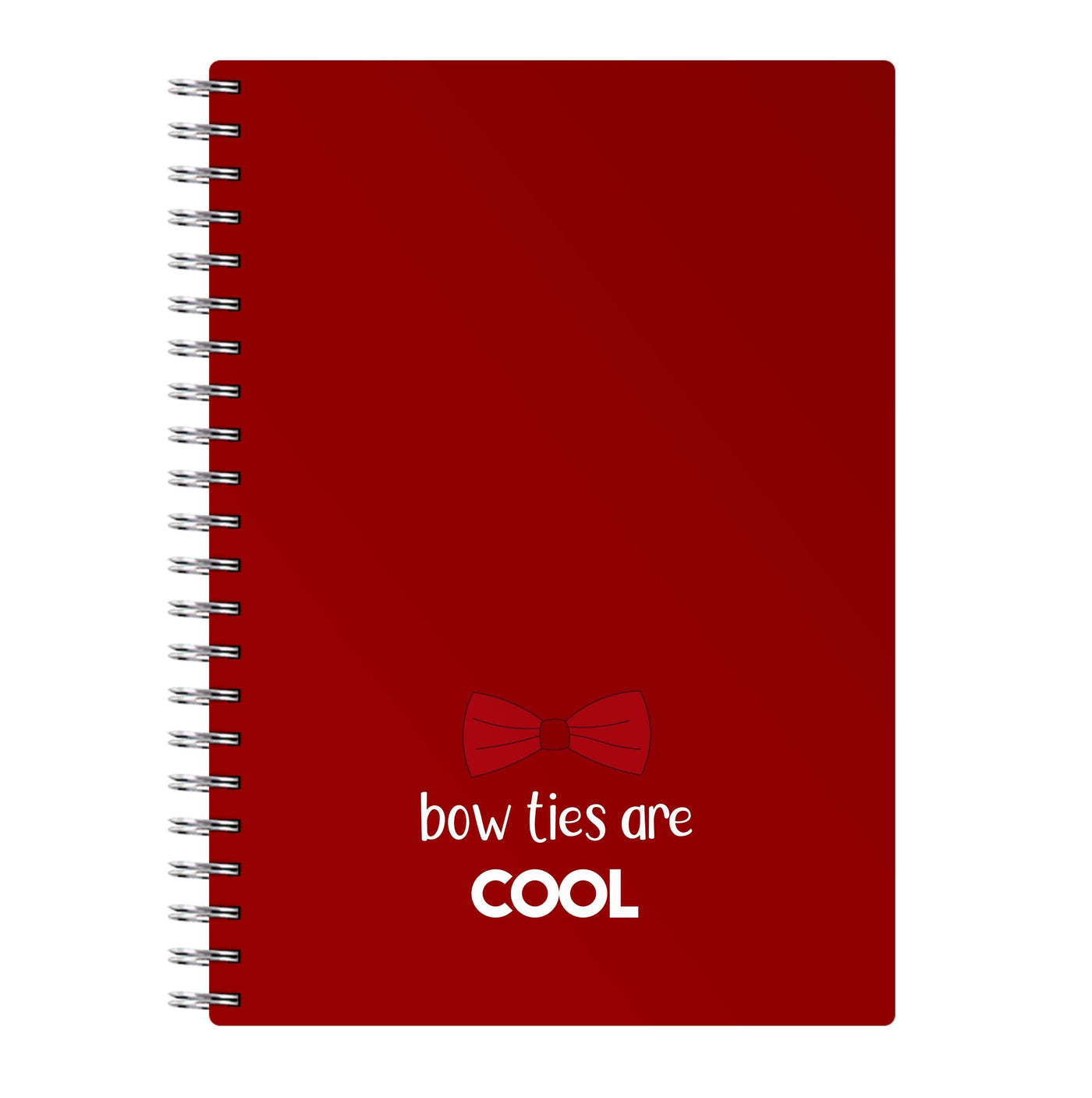 Bow Ties Are Cool - Doctor Who Notebook