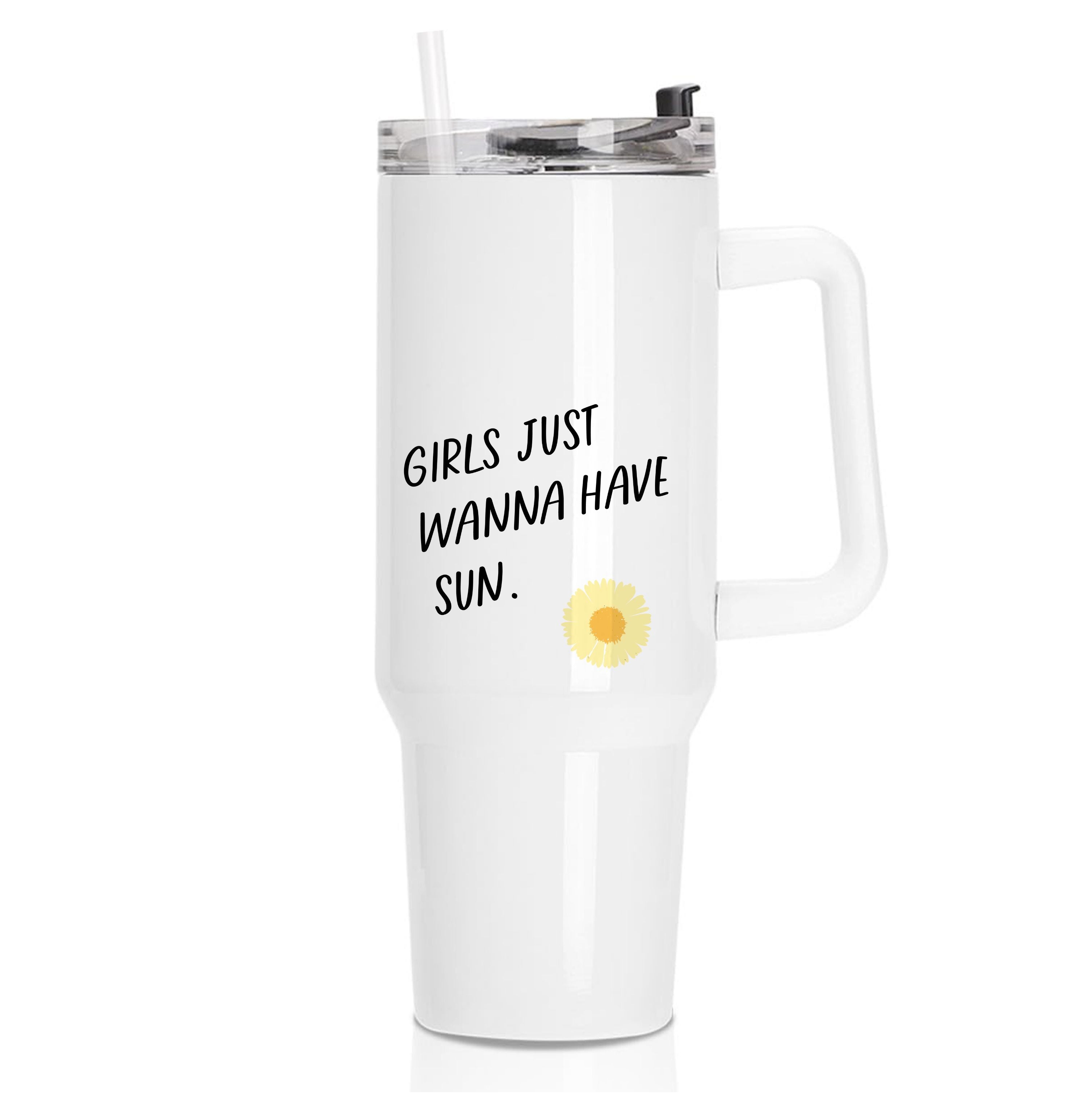 Girls Just Wanna Have Sun - Summer Tumbler