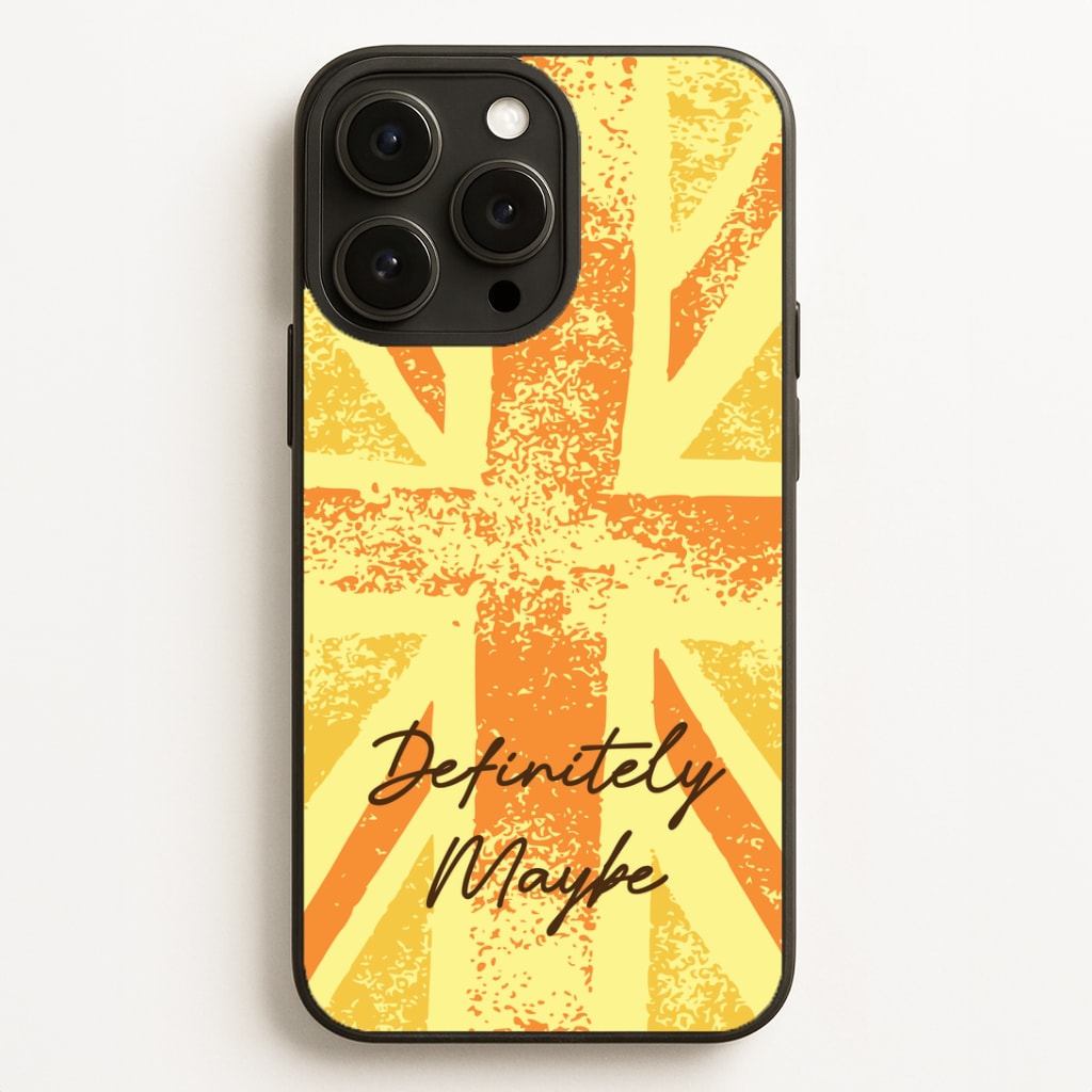 Definitely Maybe Phone Case for iPhone, Samsung Galaxy and Google Pixel