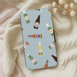 Lager Pattern Leather Phone Case