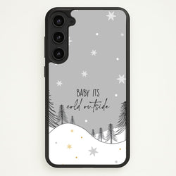 Baby It's Cold Outisde Landscape Galaxy S23 Case