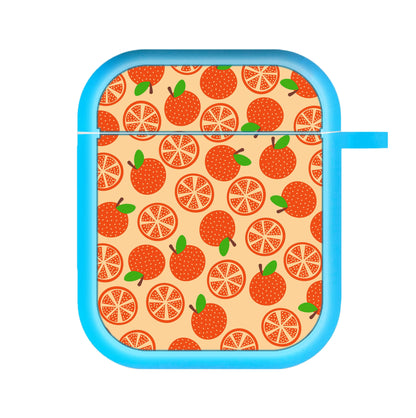 Textured Oranges Pattern  AirPods Case