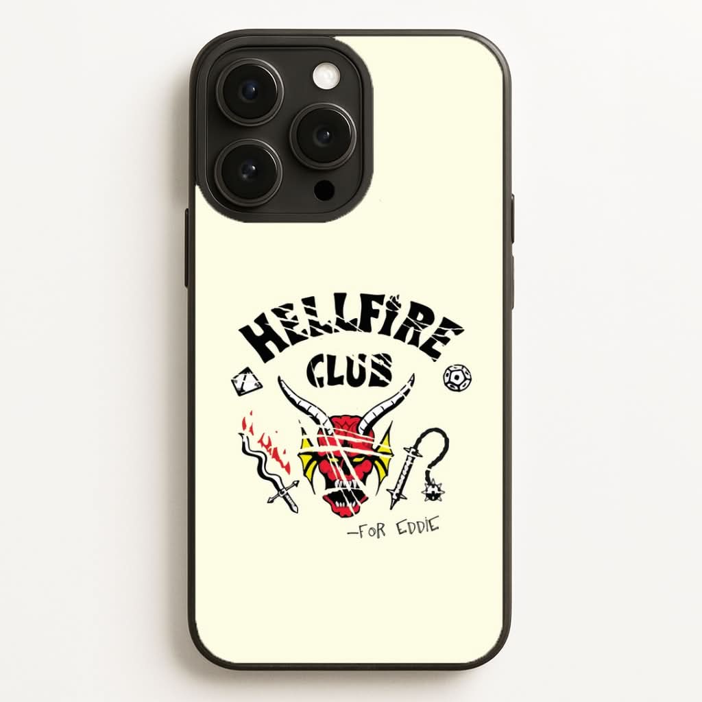 Torn Hellfire Club Phone Case for Apple iPhone, Samsung Galaxy, Huawei and Google Pixel