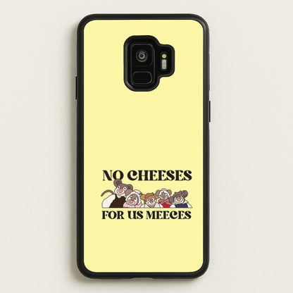 No Cheeses For Us Meeces II Galaxy S9 Case