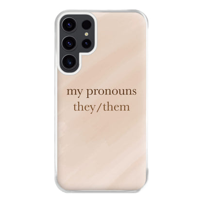 They & Them - Pronouns Phone Case