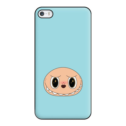 Cute Blue Monster Face iPhone 5 / 5s / SE 2016 Case