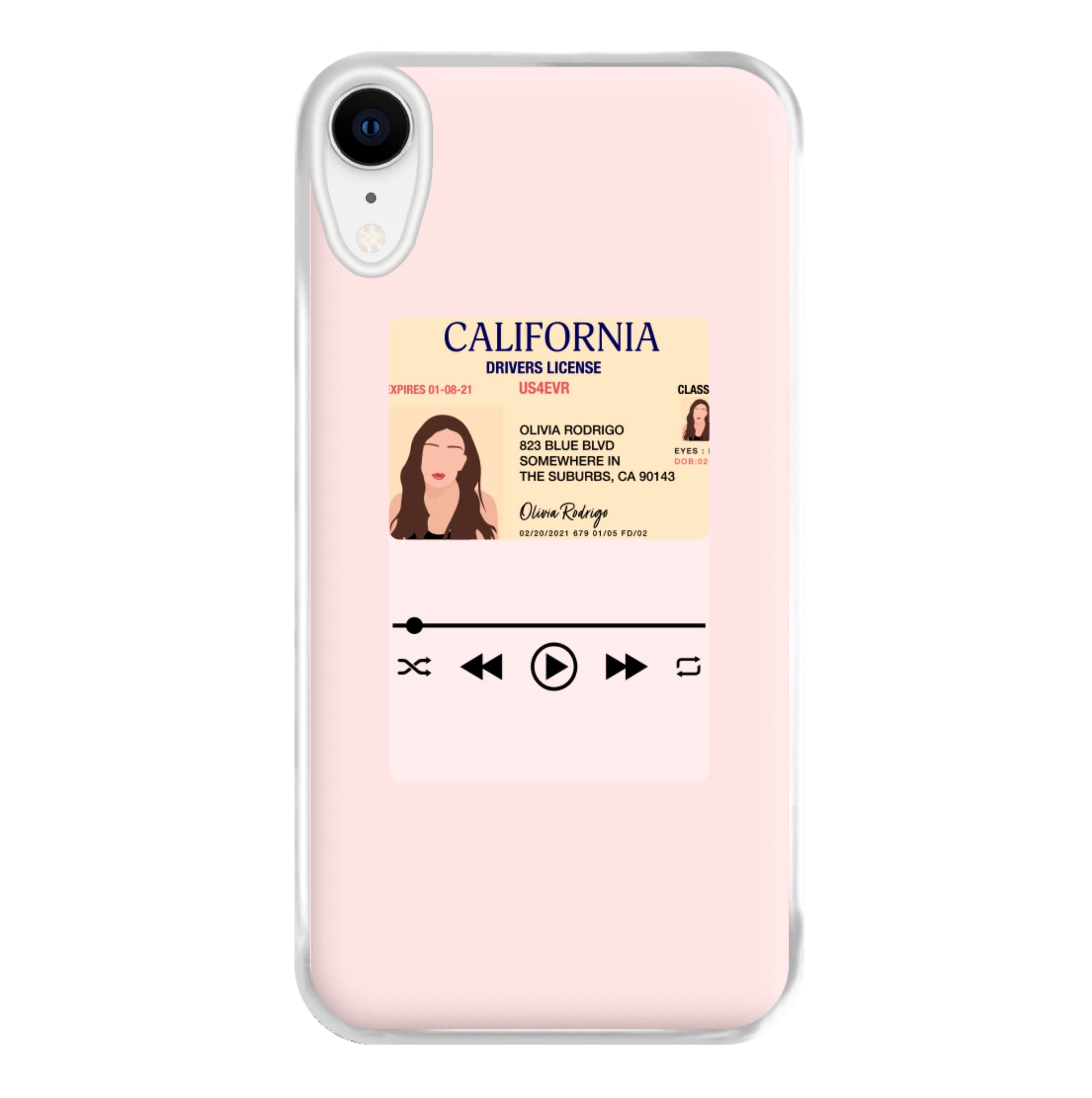 Drivers License - Olivia TikTok Phone Case