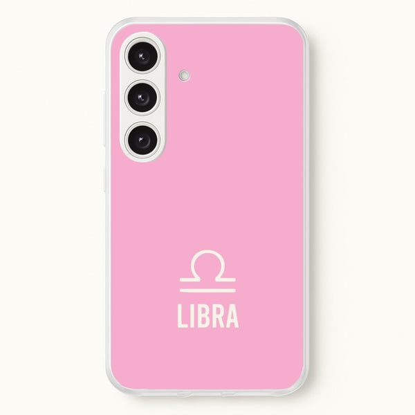 Libra Pastel Zodiac Galaxy S24FE Case