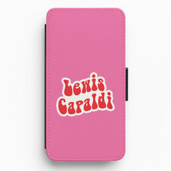 Red Name Flip / Wallet Phone Case