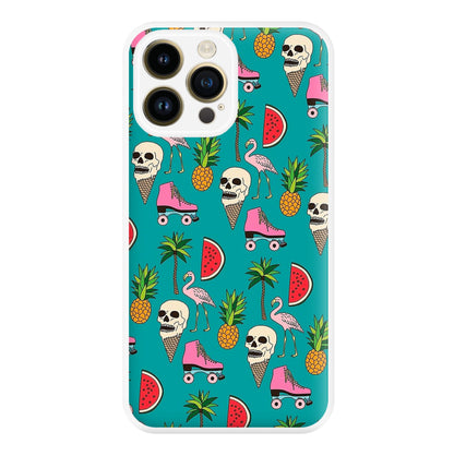 Skull Creams - Summer Pattern Phone Case