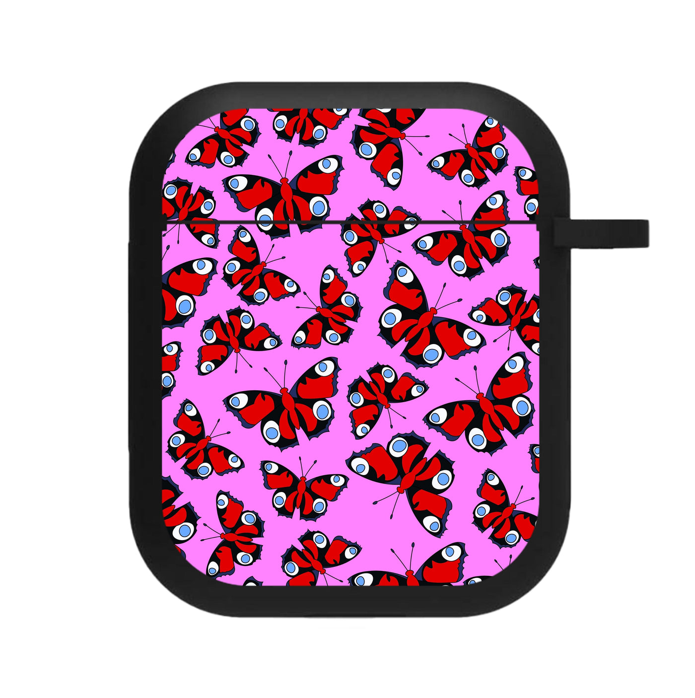 Red Butterfly - Butterfly Patterns AirPods Case