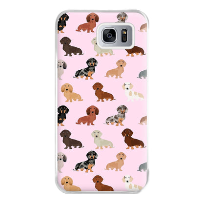 Dachshund Breed Pattern Phone Case