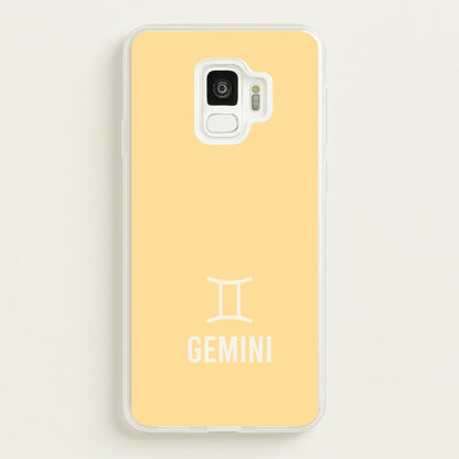 Gemini Pastel Zodiac Galaxy S9 Case