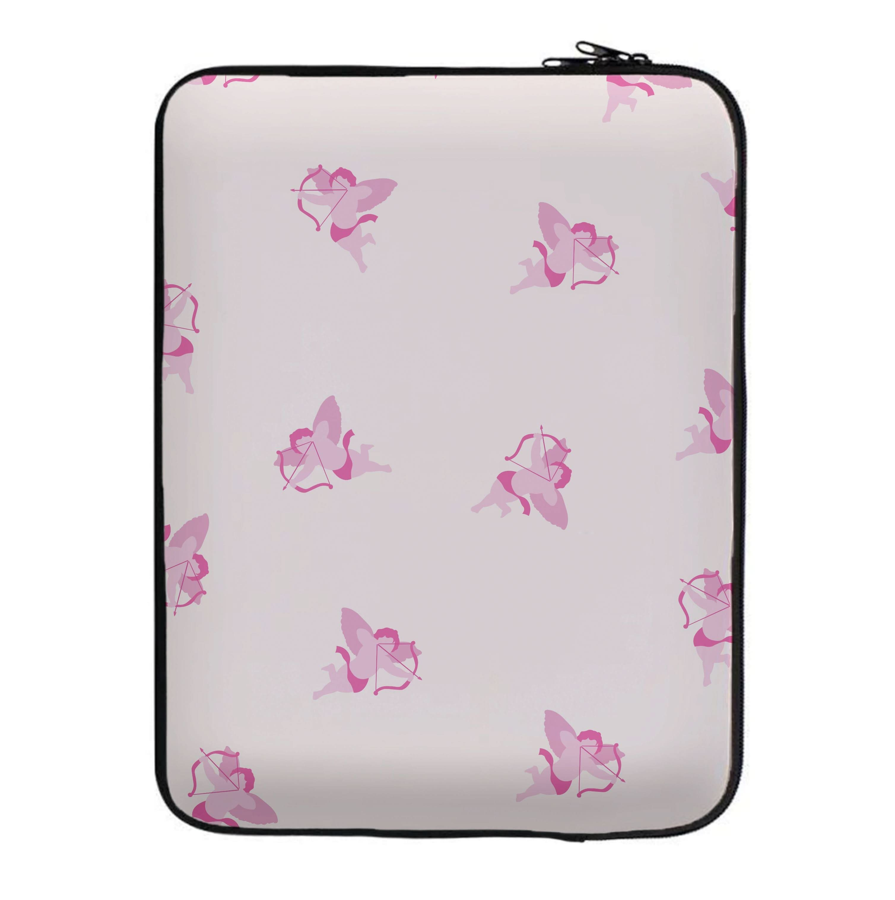 Valentine's Cupid Pattern Laptop Sleeve