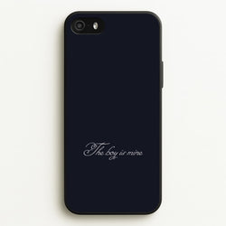 The Boy Is Mine iPhone 5 / 5s / SE 2016 Case