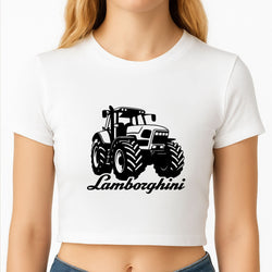 Lambo Tractor Crop Top