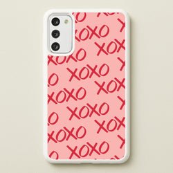 XOXO Pattern Galaxy S20 Case