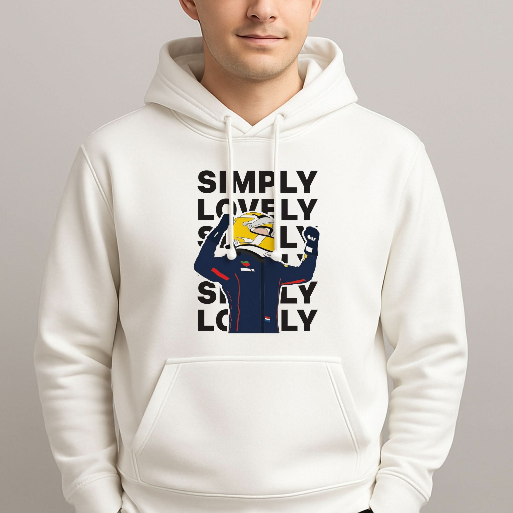 Max Simply Lovely Mens Hoodie