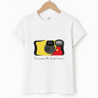 Documenting My Hot Girl Summer Camera Unisex T-Shirt