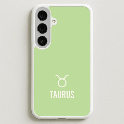Taurus Pastel Zodiac Galaxy S25FE Case