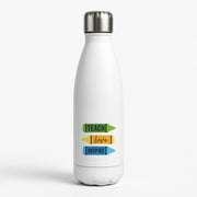 Teach, Love, Inspire Water Bottle 1