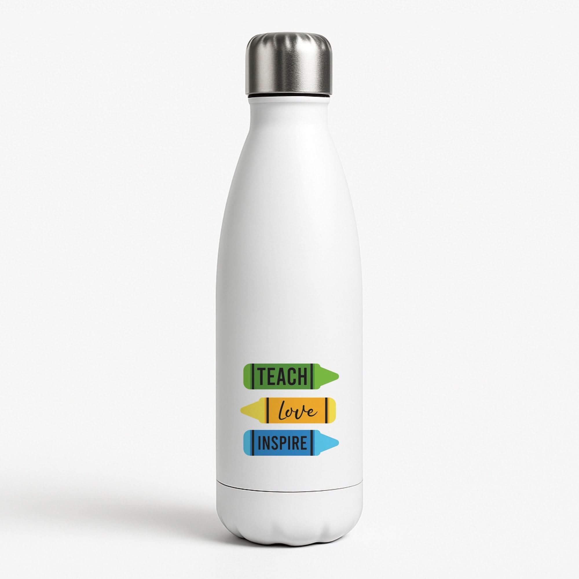 Teach, Love, Inspire Water Bottle