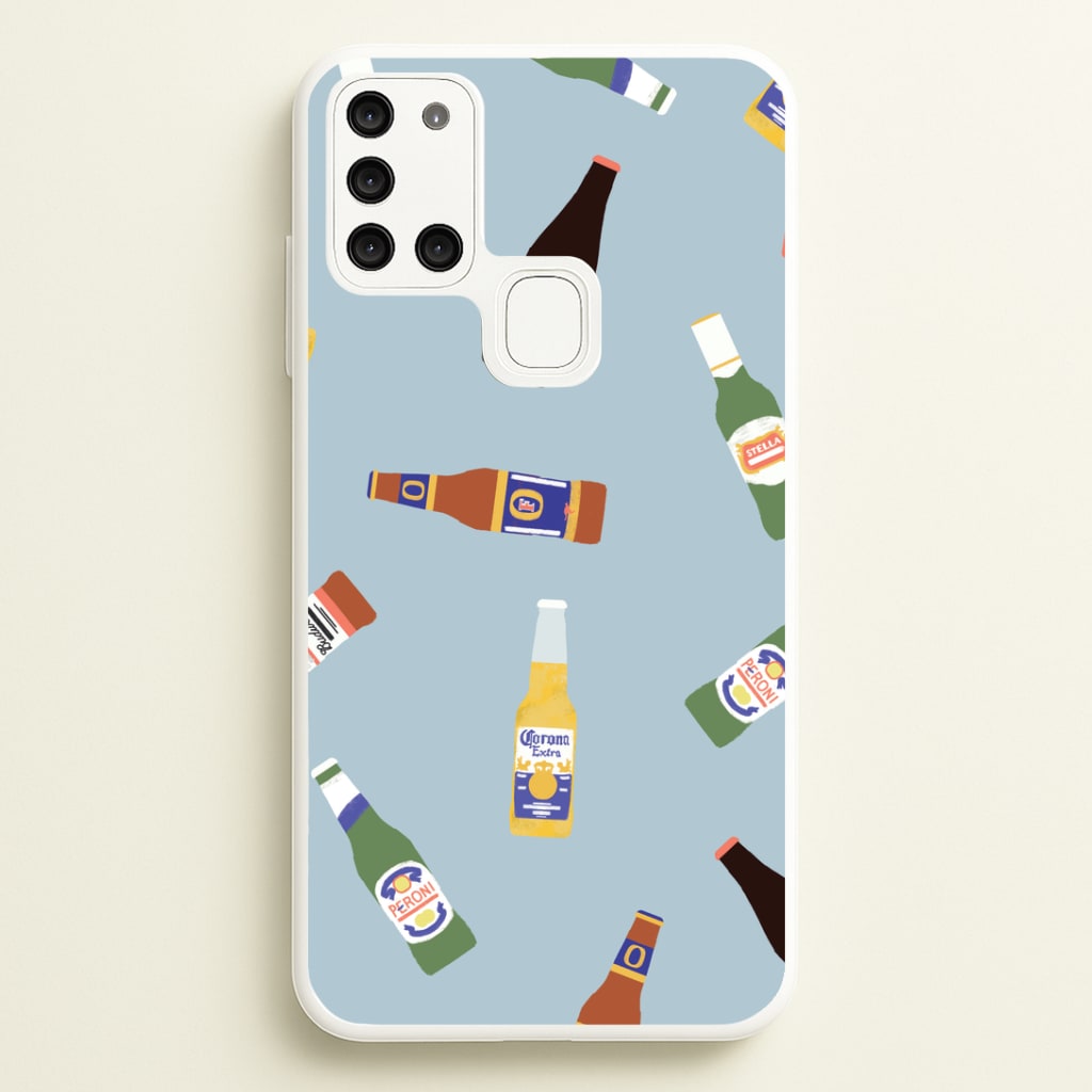 Lager Pattern Galaxy A21s Case
