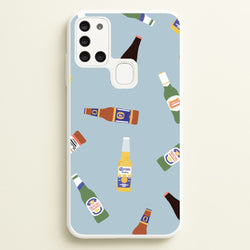 Lager Pattern Galaxy A21s Case