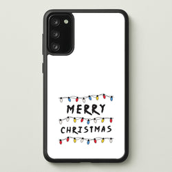 Merry Christmas String Lights Galaxy S20 Case