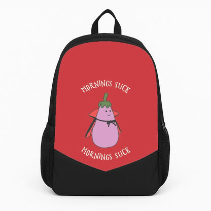 Mornings Suck Plush - Halloween Backpack