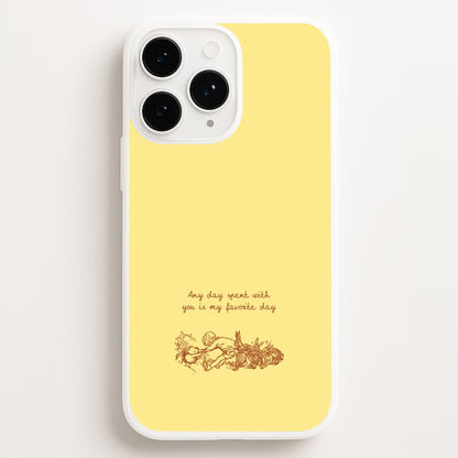 Any Day Spent With You iPhone 12 Pro Max Case