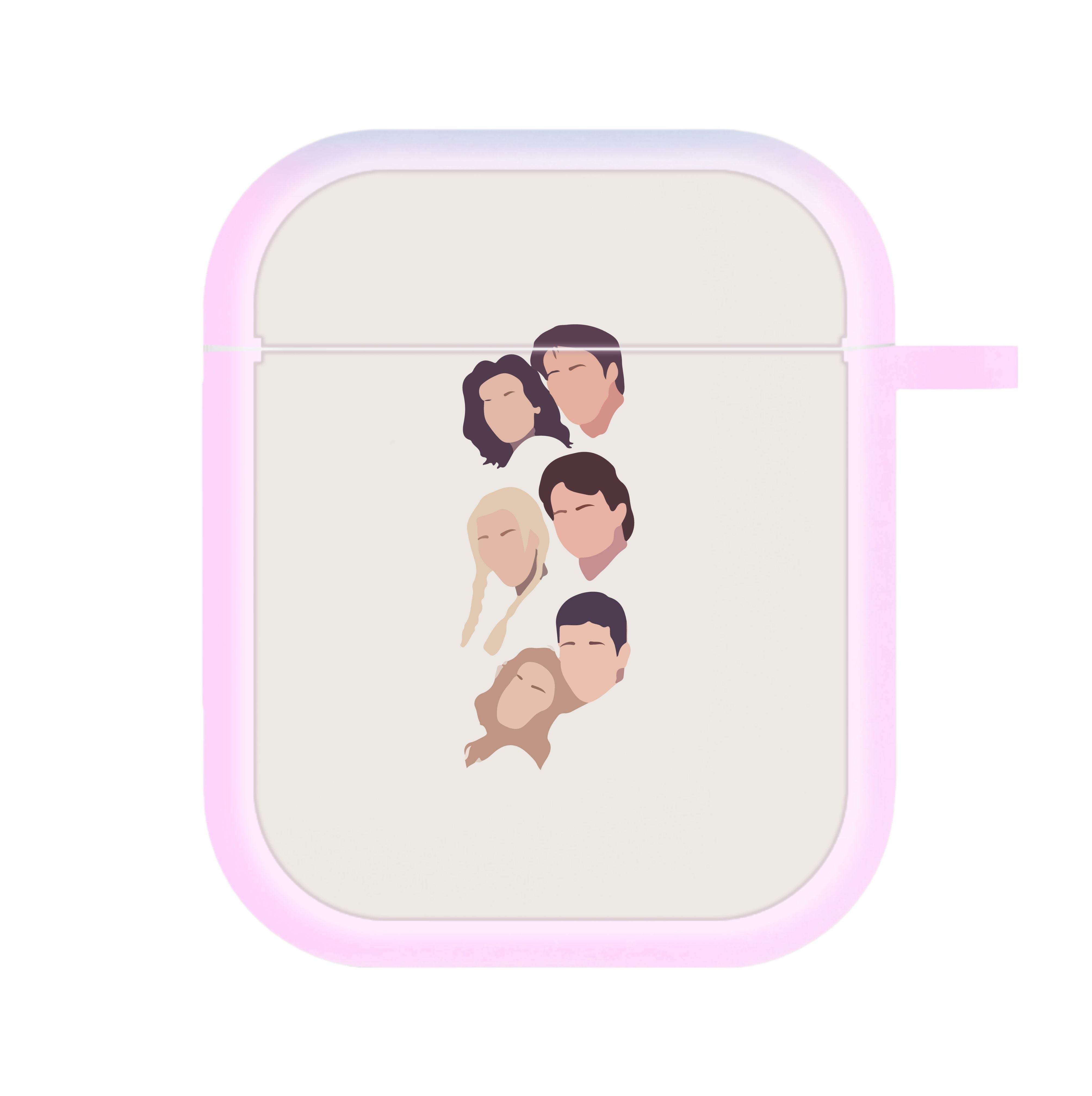 Cast Faces AirPods Case