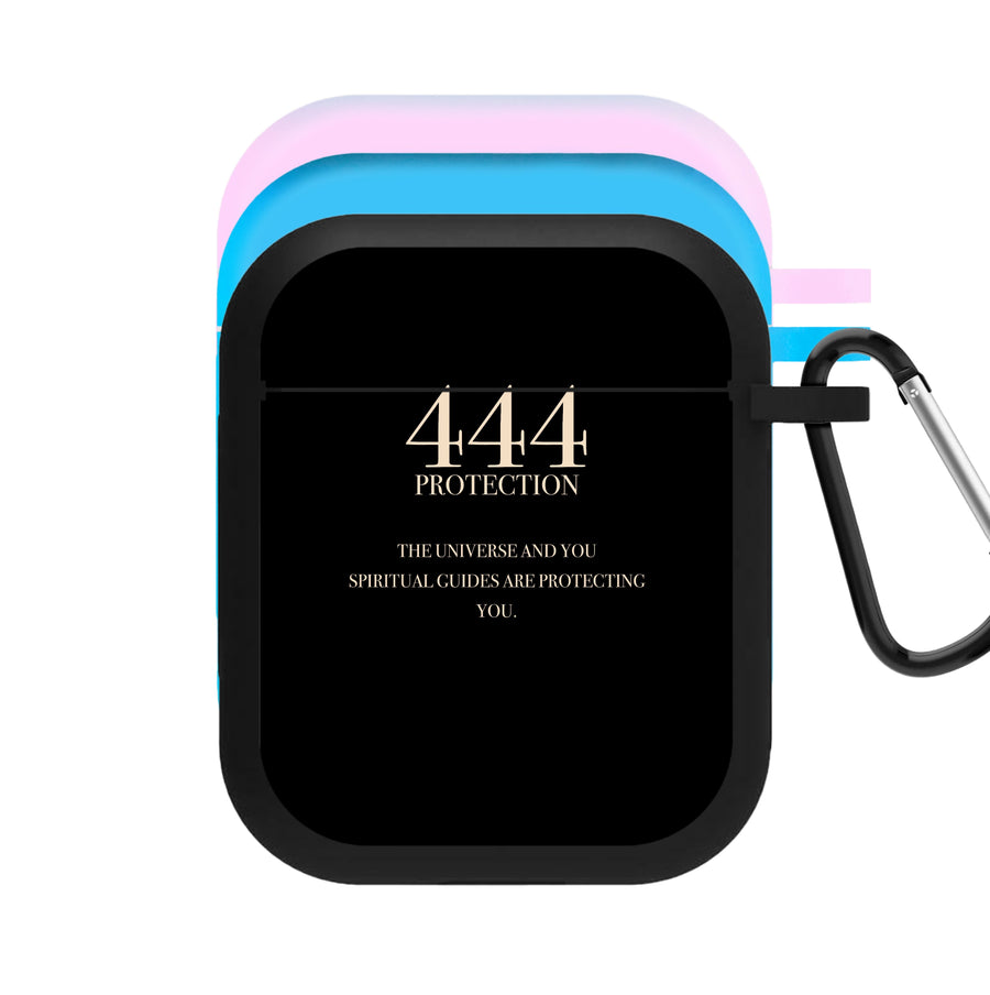 444 - Angel Numbers AirPods Case