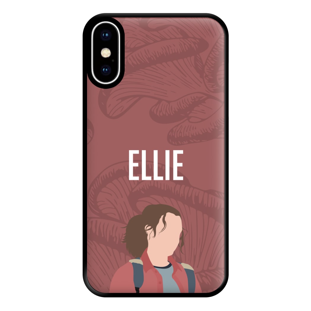 Ellie Mushroom Pattern iPhone XS Max Case