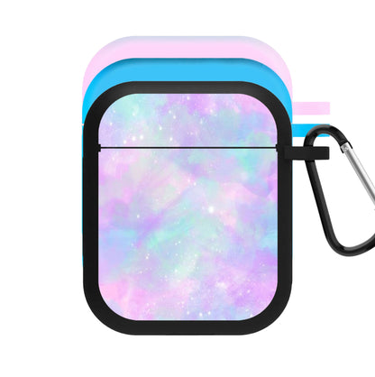 Pastel Galaxy AirPods Case