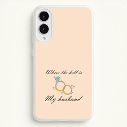 WTHIMH Cartoon Rings Galaxy S25 Edge Case
