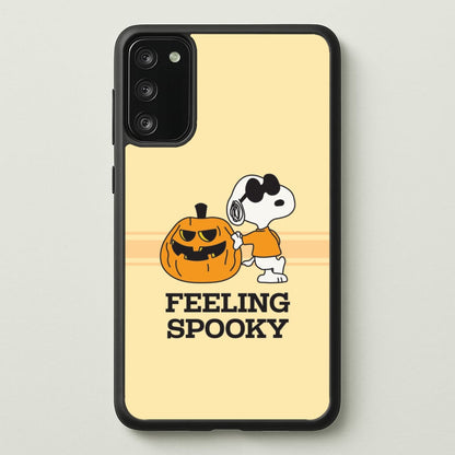 Feeling Spooky Cartoon Beagle Galaxy A41 Case