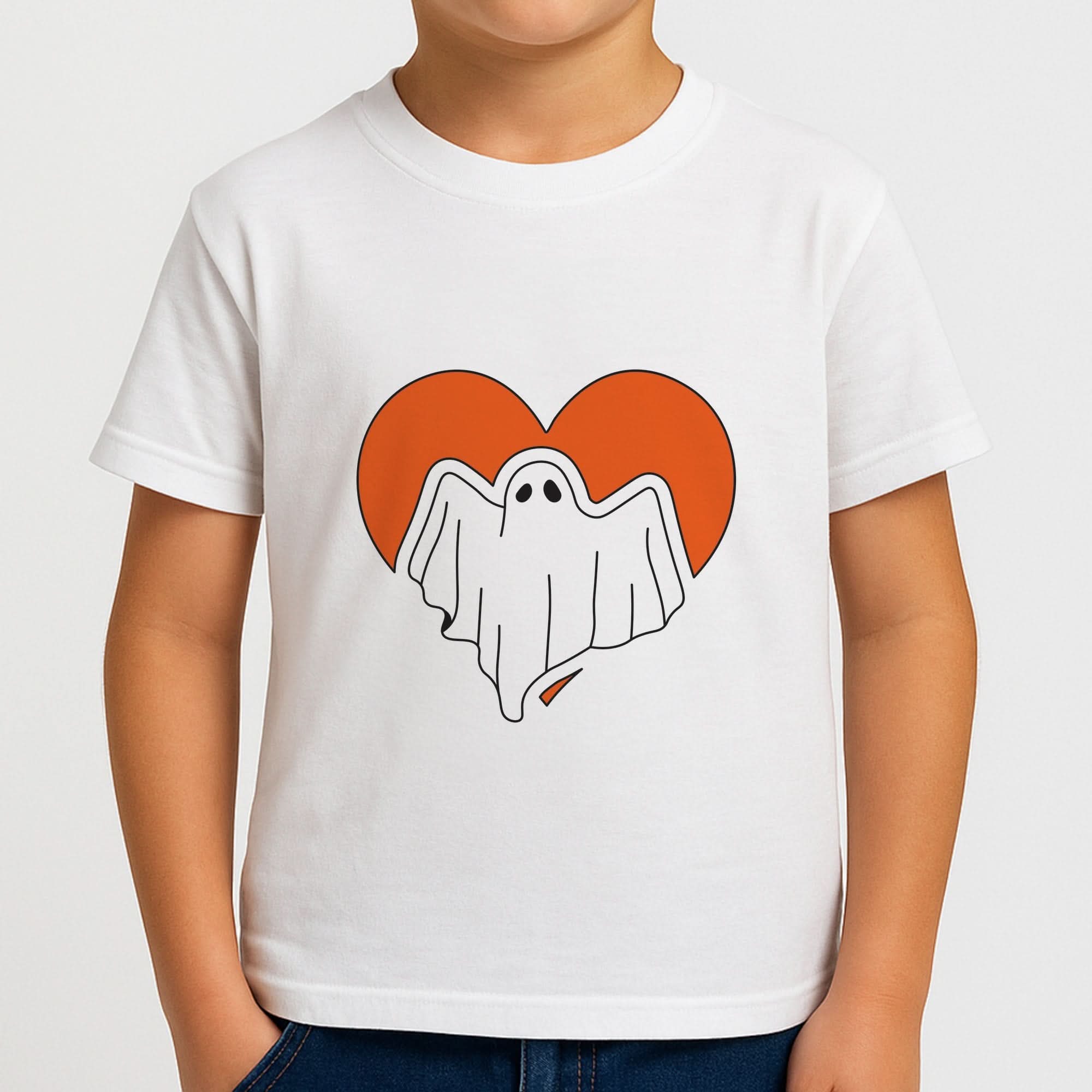 Ghost Heart  Boys T-Shirt
