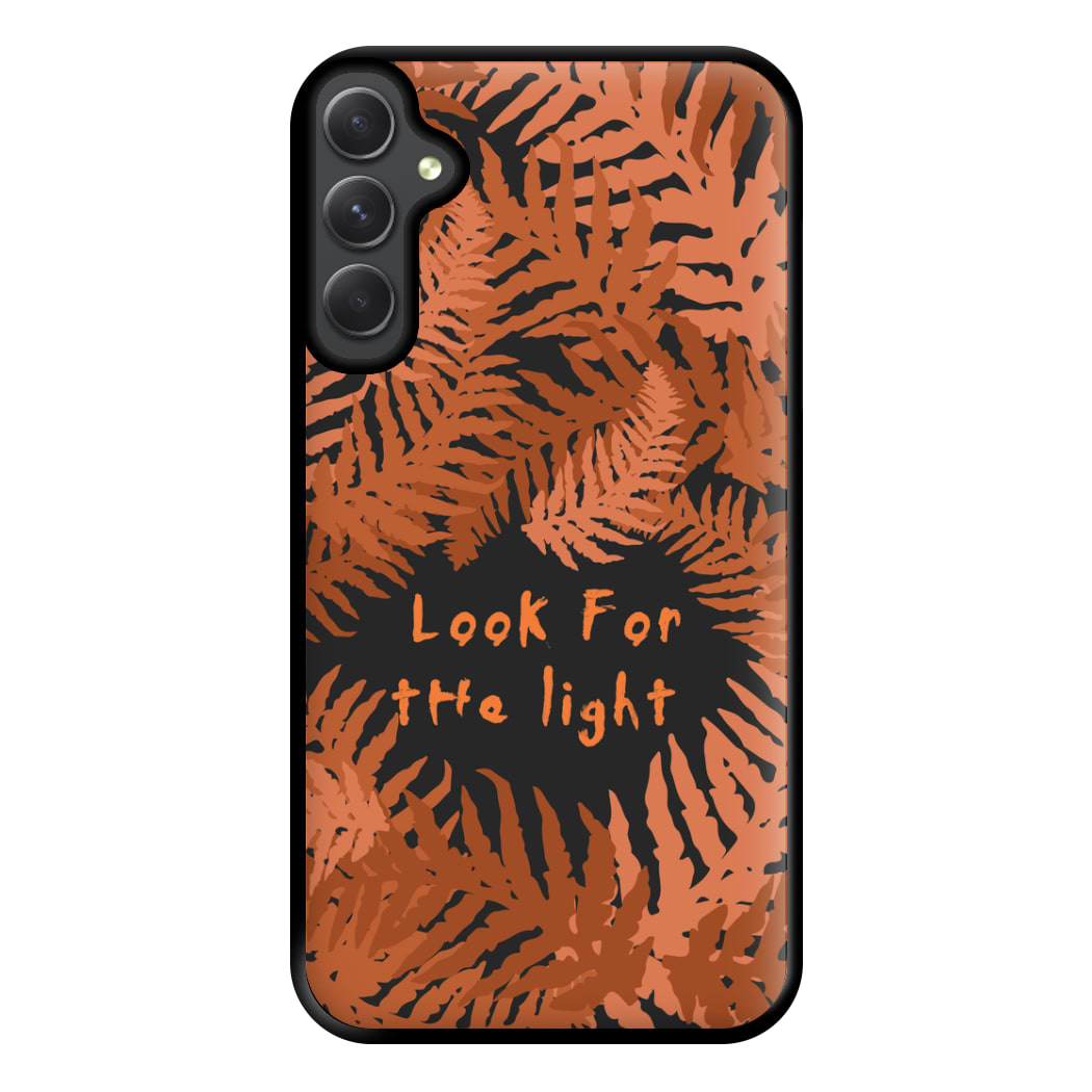 Look For The Light Fern Pattern Galaxy A54 Case