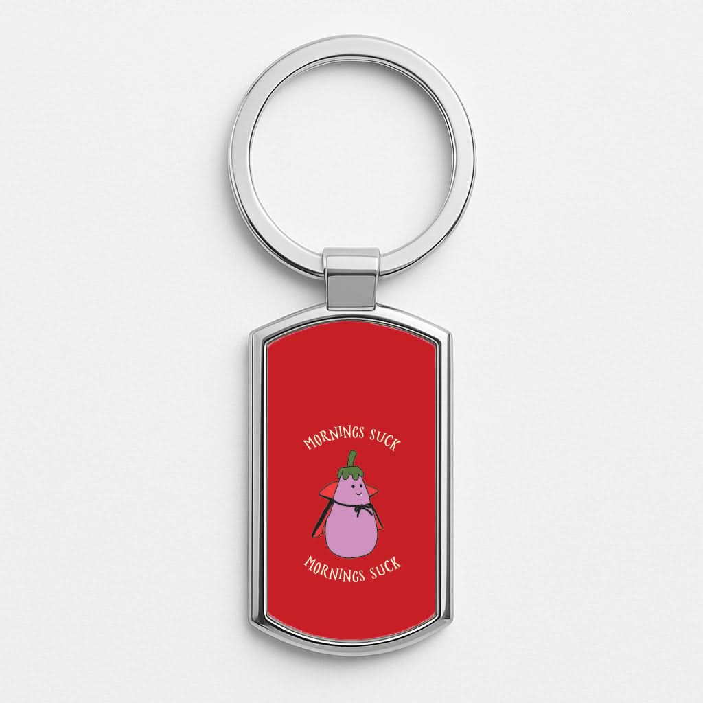 Mornings Suck Plush - Halloween Luxury Keyring