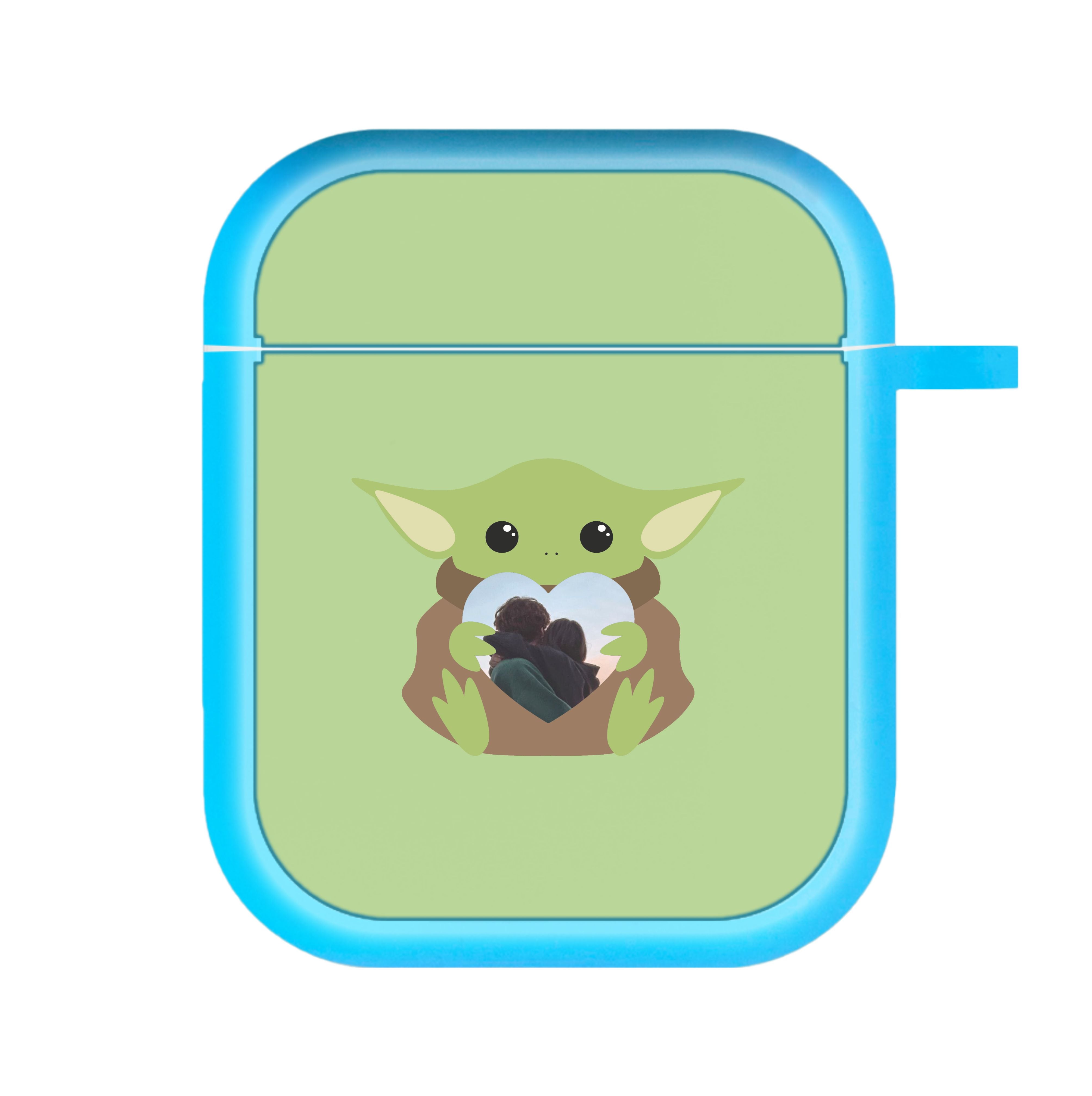 Baby Yoda - Personalised Couples AirPods Case