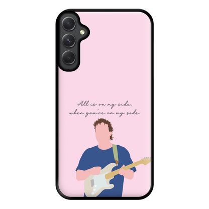 All Is On My Side Pink Galaxy A54 Case